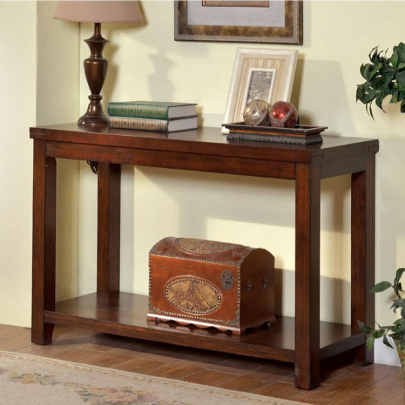 Estell Transitional Sofa Table By Benzara
