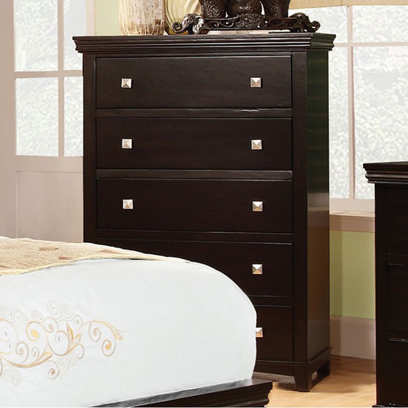 Sturdy Capacious Wooden Chest, Brown By Benzara