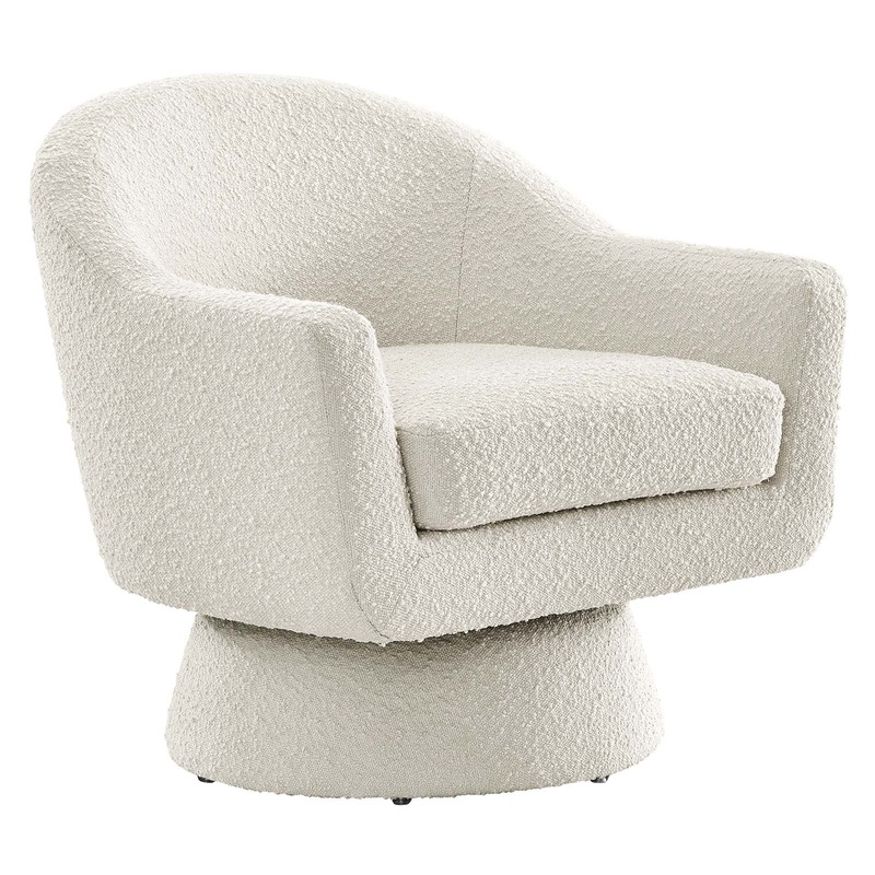 Astral Boucle Fabric Boucle Fabric Swivel Chair By Modway - EEI-6359