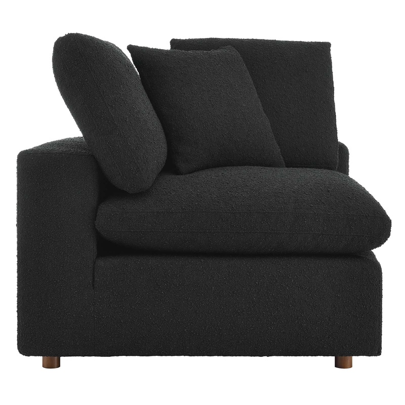 Commix Down Filled Overstuffed Boucle Fabric Corner Chair By Modway - EEI-6259