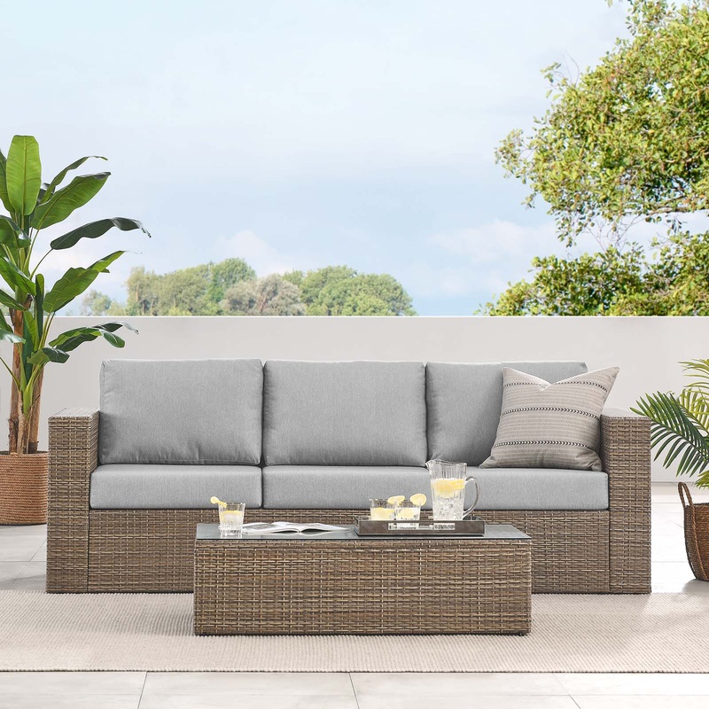 Convene Outdoor Patio Outdoor Patio 2-Piece Furniture Set By Modway - EEI-6333