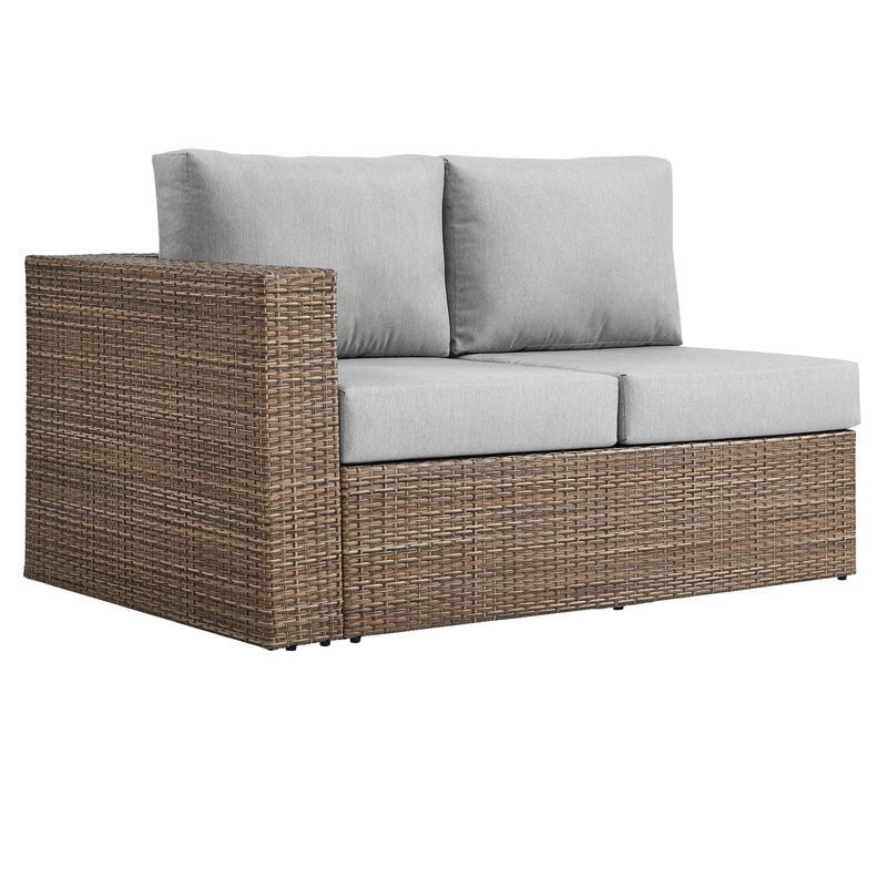 Convene Outdoor Patio Outdoor Patio Left-Arm Loveseat By Modway - EEI-6243