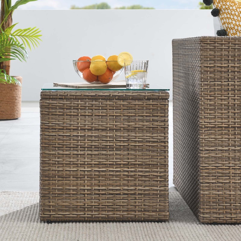 Convene Outdoor Patio Side Table By Modway - EEI-6240