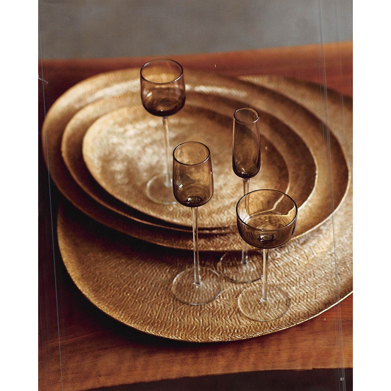 Roost Aureus Chased Metal Trays
