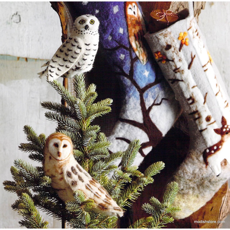 Roost Owl Tree Toppers - Set/2