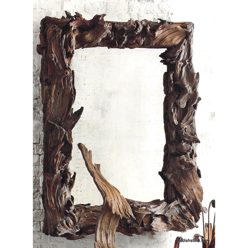 Roost Reclaimed Mangrove Root Mirror