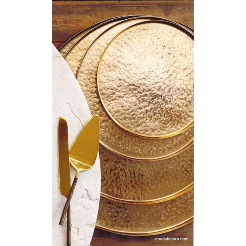 Roost Textured Brass Trays