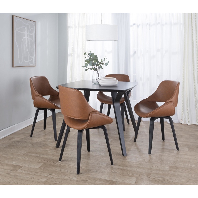 Fabrico Chair - Set of 2 Cream By LumiSource