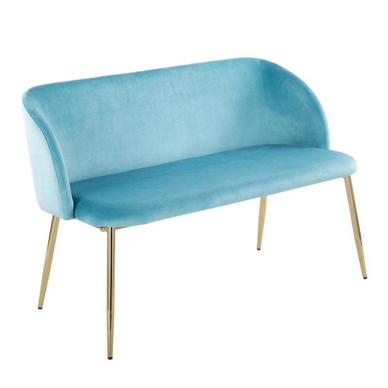 Fran Bench Blue By LumiSource