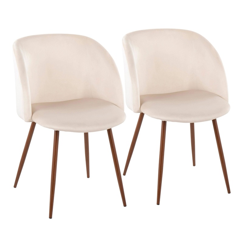 Fran Chair - Set of 2 Cream By LumiSource