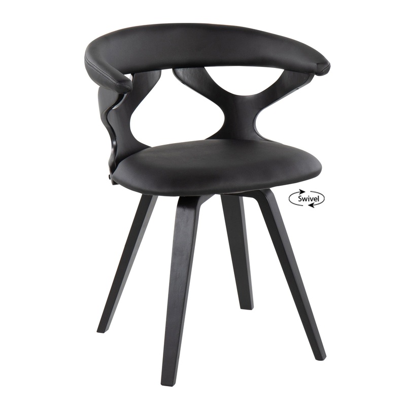 Gardenia Chair Black By LumiSource