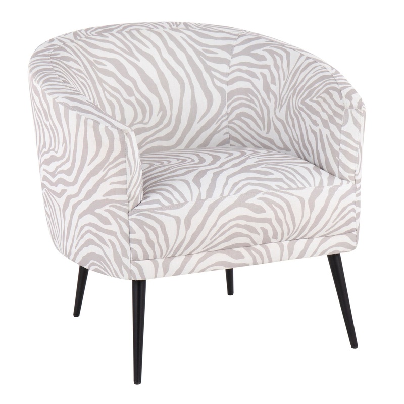 Tania Accent Chair Gray By LumiSource