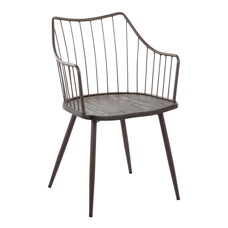 Winston Chair Brown By LumiSource