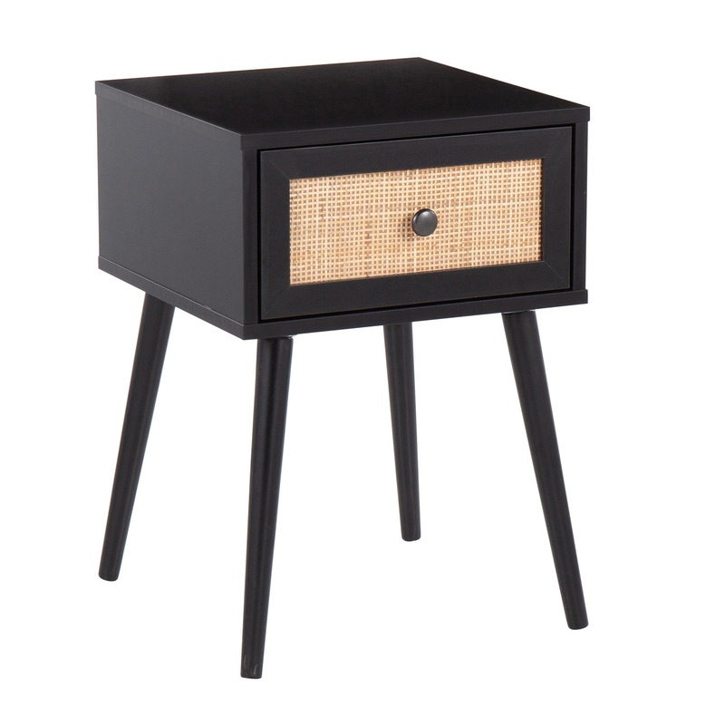 Bora Bora Side Table Black By LumiSource