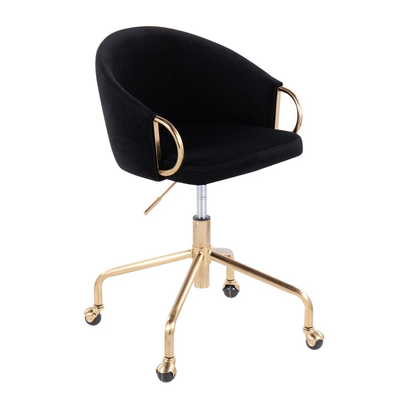 Claire Task Chair Black By LumiSource
