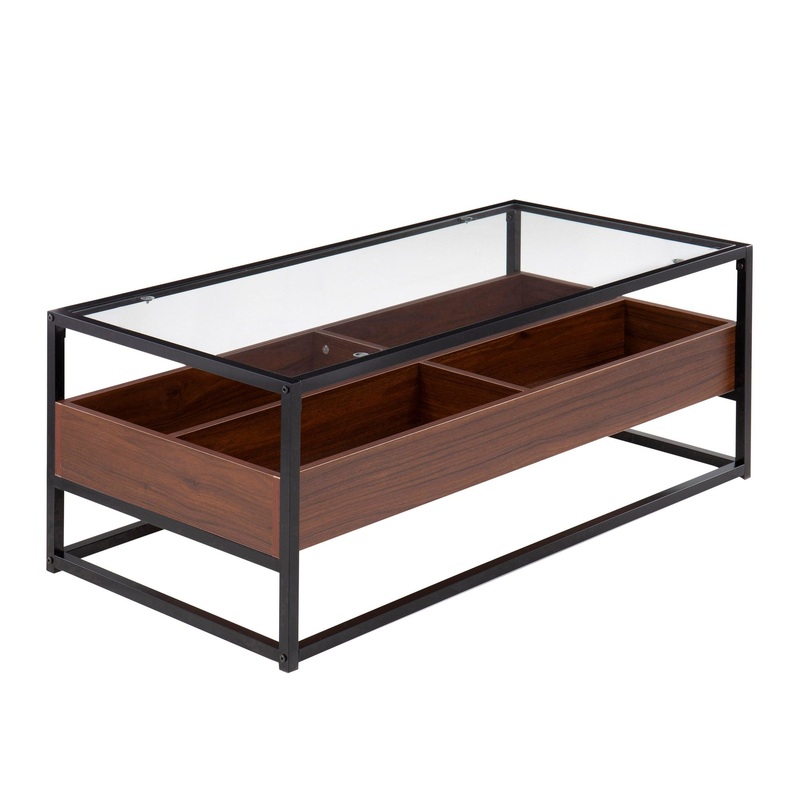Display Coffee Table Transparent By LumiSource