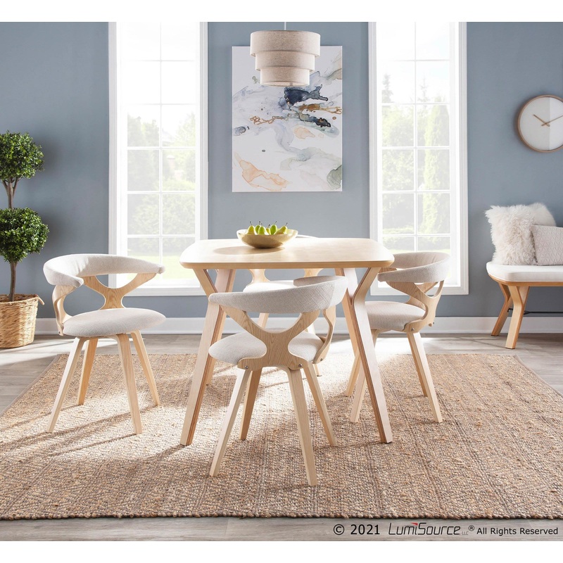 Folia Dinette Table Natural By LumiSource