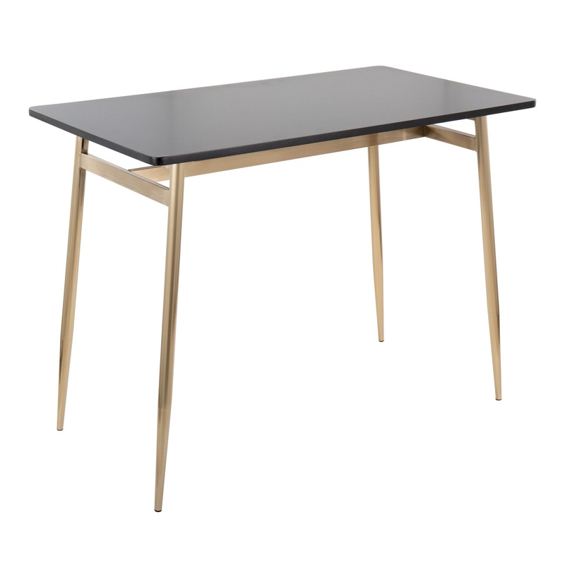 Marcel Counter Table Black By LumiSource - T36-MARCEL1 AUBK1