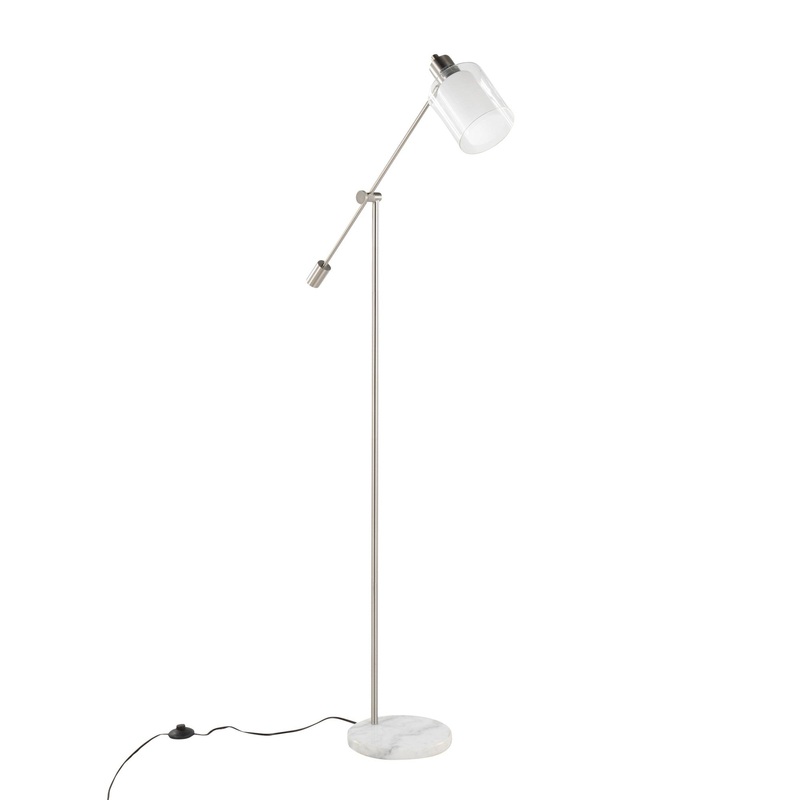 Marcel Floor Lamp Transparent By LumiSource