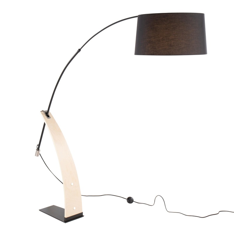Robyn Floor Lamp Black By LumiSource