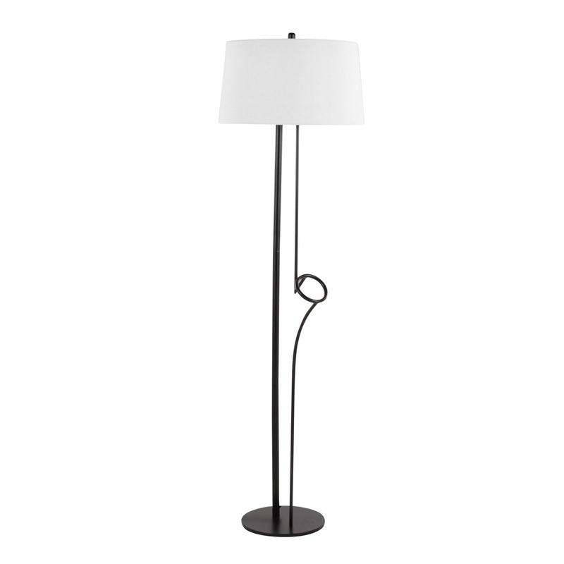 Shadow Floor Lamp White By LumiSource