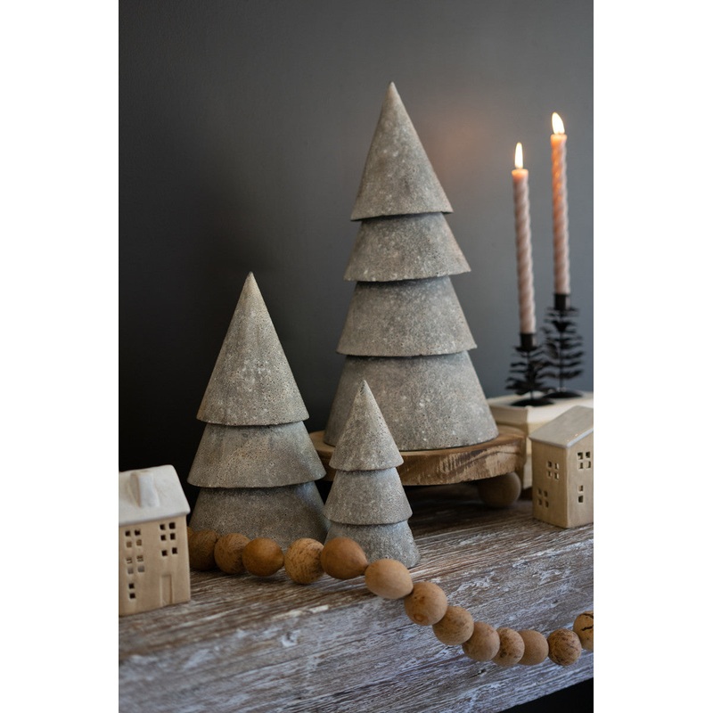 Metal Christmas Trees Set Of 3 By Kalalou