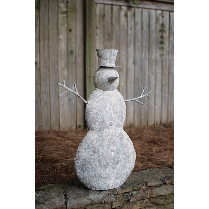 Metal Snowman By Kalalou