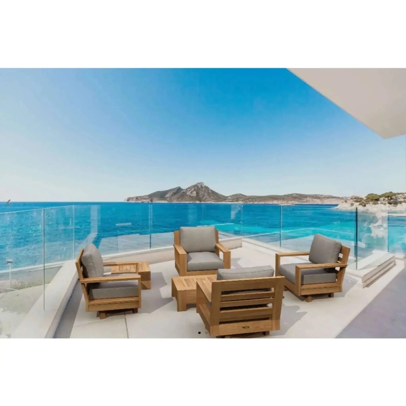 6-pc Madera Deep Seating - SET-523 By Anderson Teak
