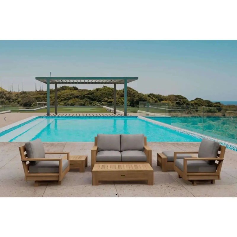 6-pc Madera Deep Seating - SET-525 By Anderson Teak