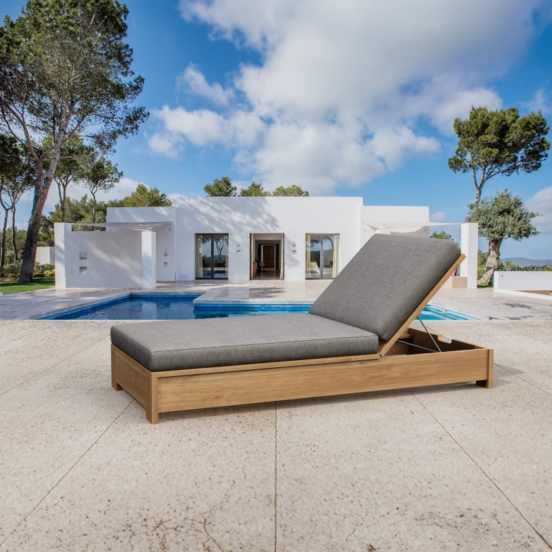 Madera Sun Lounger By Anderson Teak