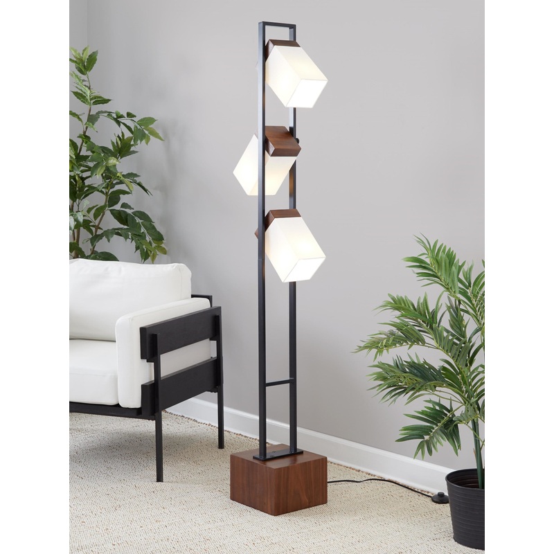 Bento 67.5" Metal Floor Lamp By LumiSource