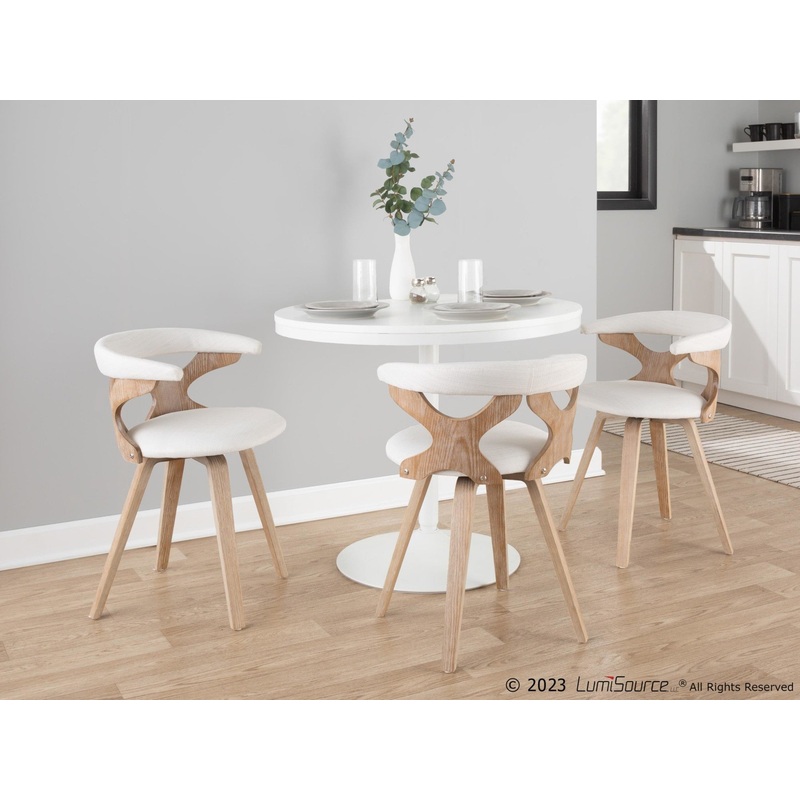 Gardenia Chair Cream By LumiSource