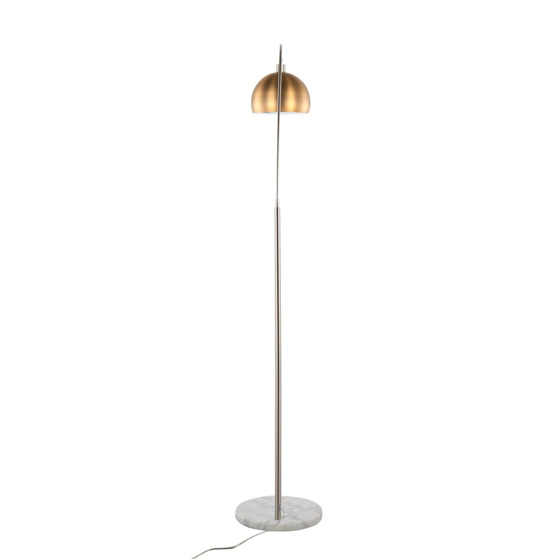 March Floor Lamp Metallic By LumiSource