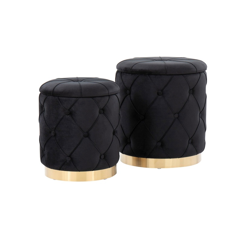 Marche Nesting Ottoman Set By LumiSource