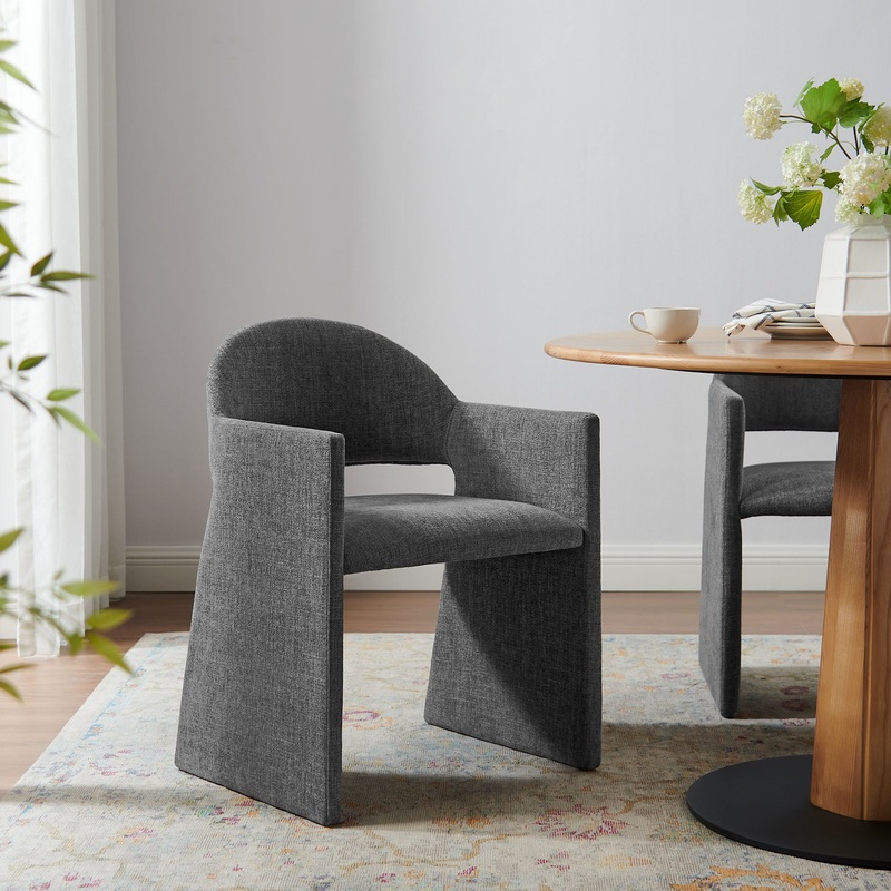 Talia Upholstered Fabric Dining Armchair by Modway