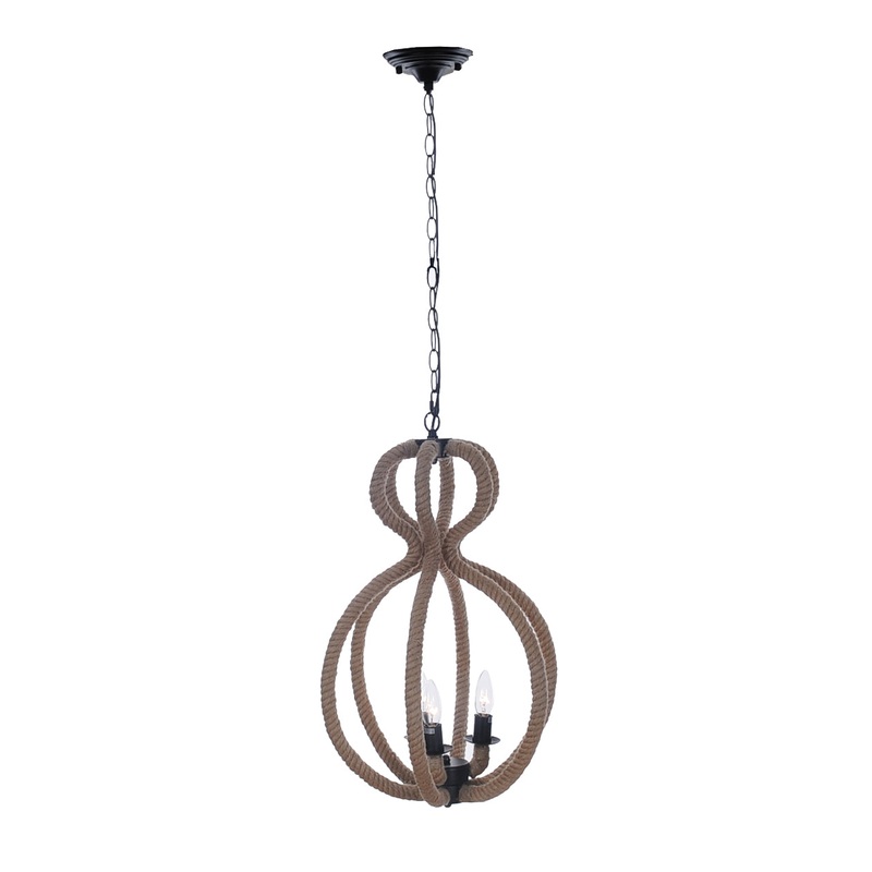 Bulbs Rope Pendant Lamp