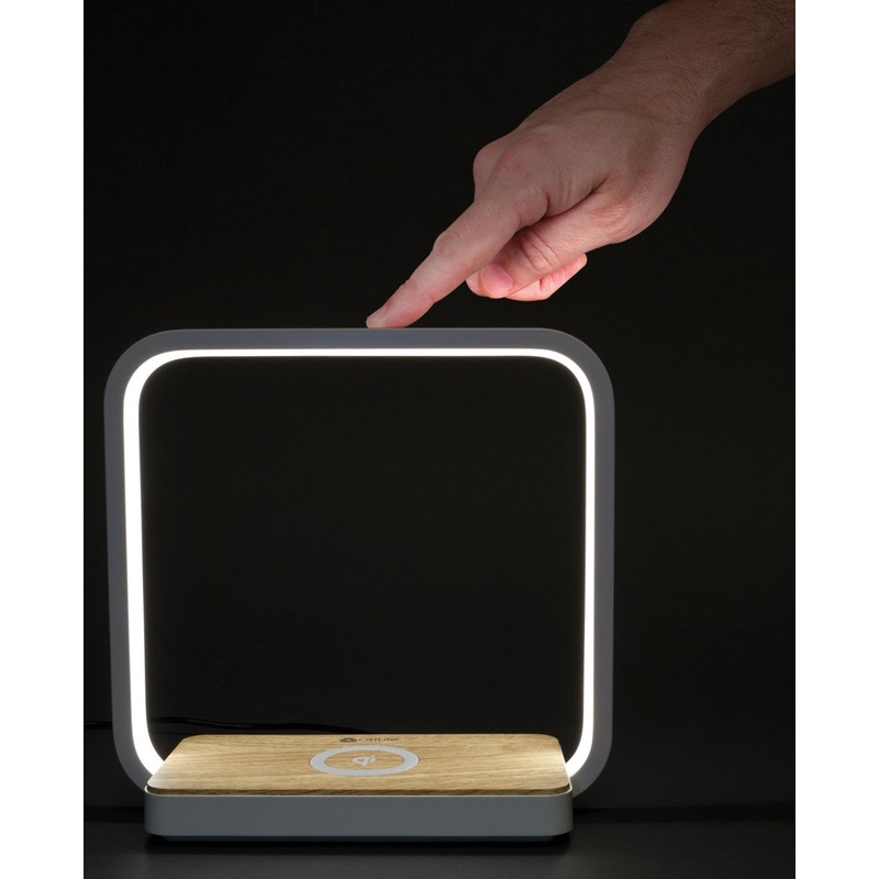 Contemporary White Wireless Phone Charger By Homeroots