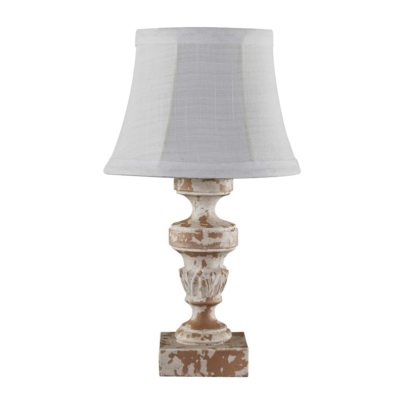 Distressed Old World Accent Lamp By Homeroots
