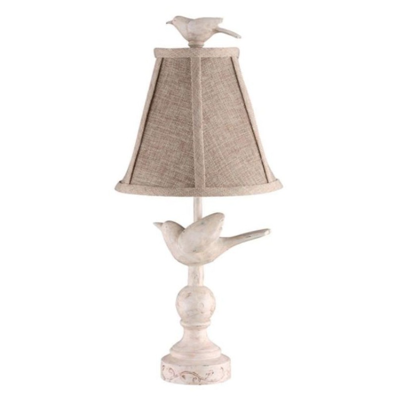 Ready to Fly Carved Birds Accent Lamp By Homeroots
