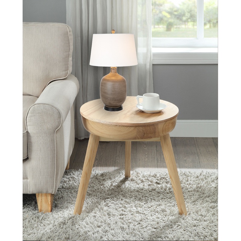 Set of 2 Brown Transitional Table Lamps By Homeroots