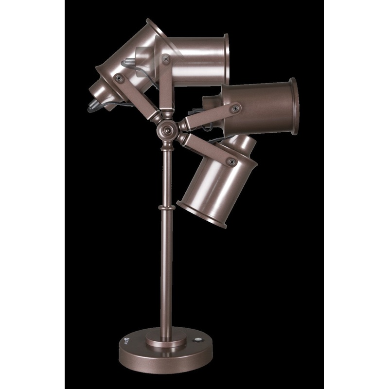 Vintage Style Industrial Bronze LED Adjustable Desk Lamp By Homeroots