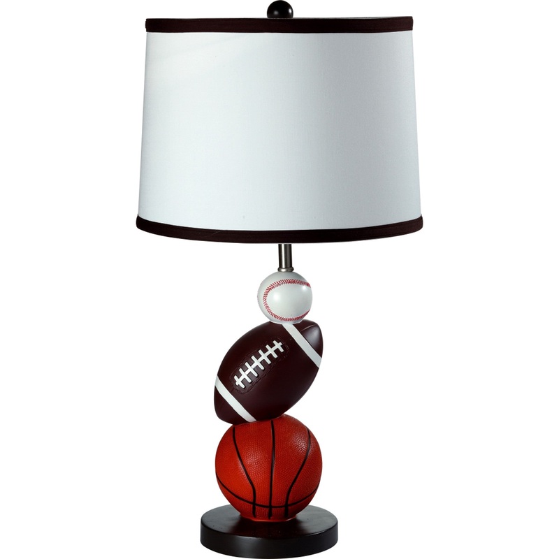 Whimsical Sports Themed Table Lamp By Homeroots