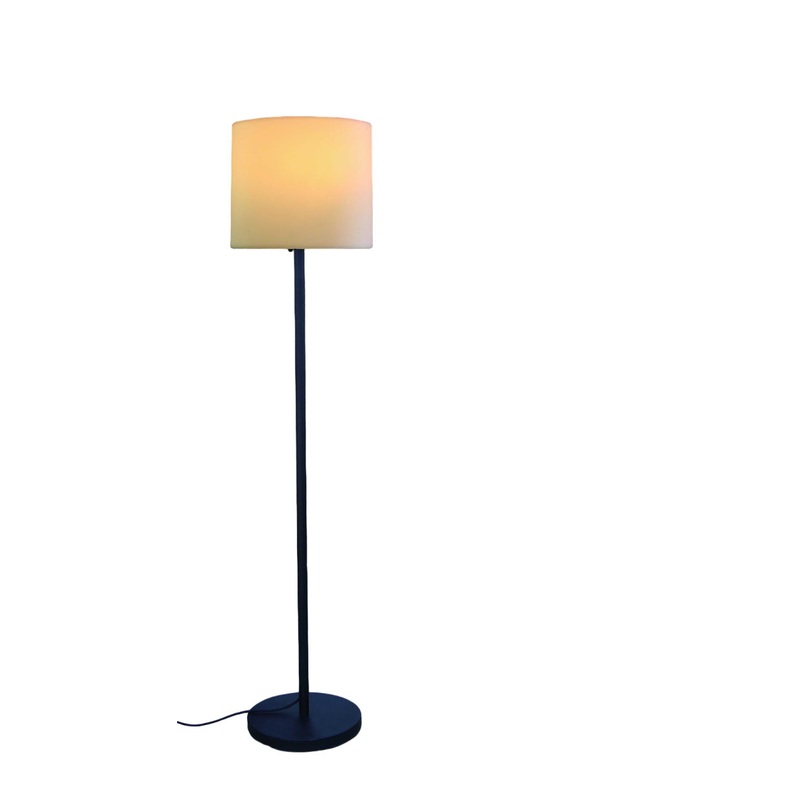 Aluminum Floor Lamp By Homeroots