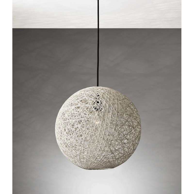 Groovy Rattan String Shade Large Pendant Light By Homeroots