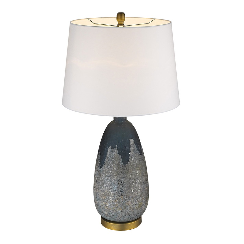 Trend Home 1-Light Brass Table Lamp By Homeroots - 399164
