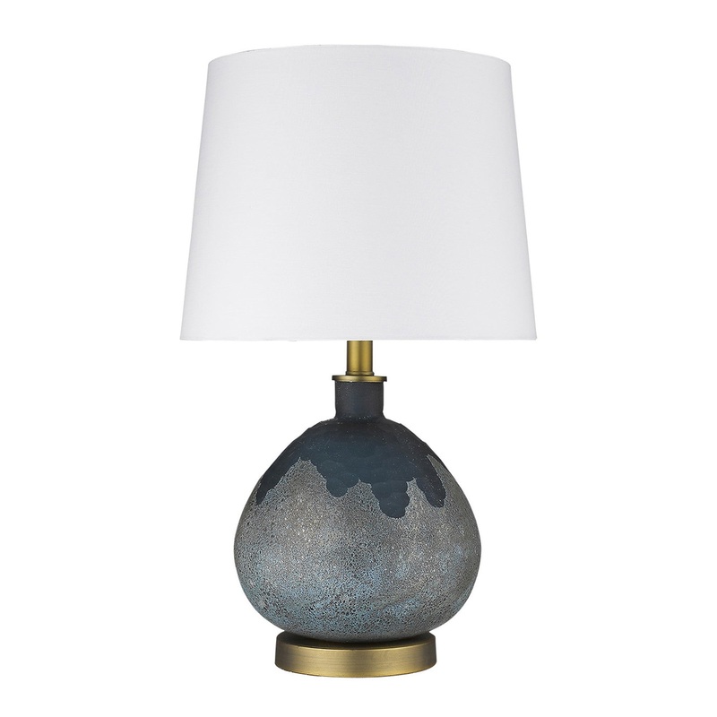 Trend Home 1-Light Brass Table Lamp By Homeroots - 399165