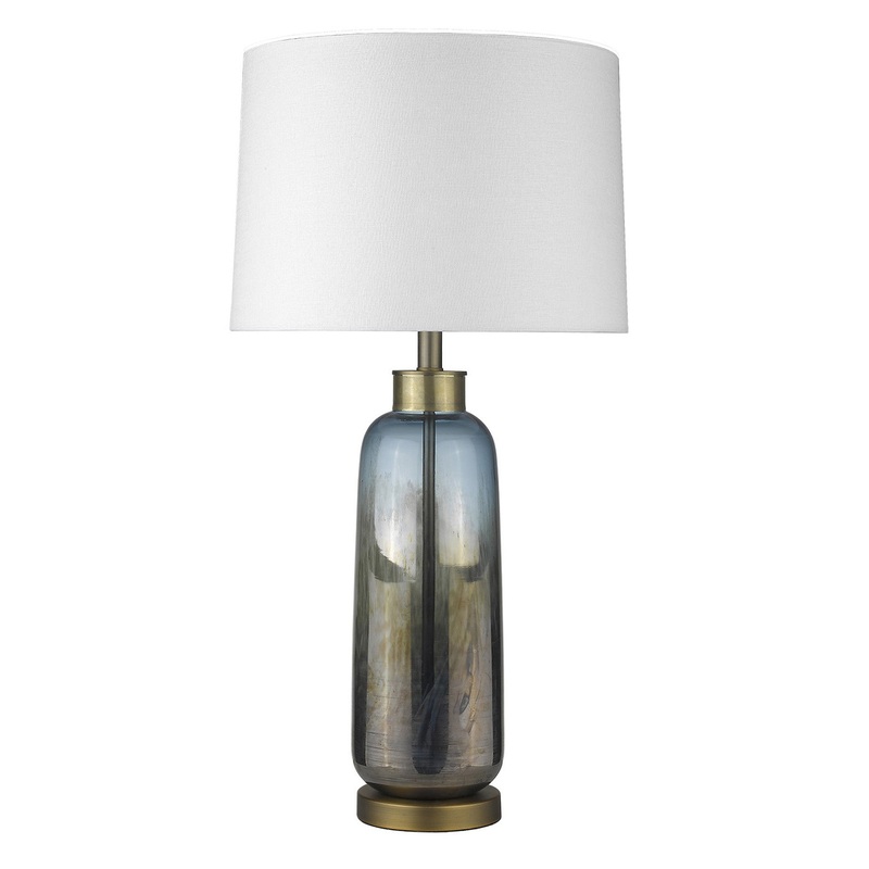 Trend Home 1-Light Brass Table Lamp By Homeroots - 399169