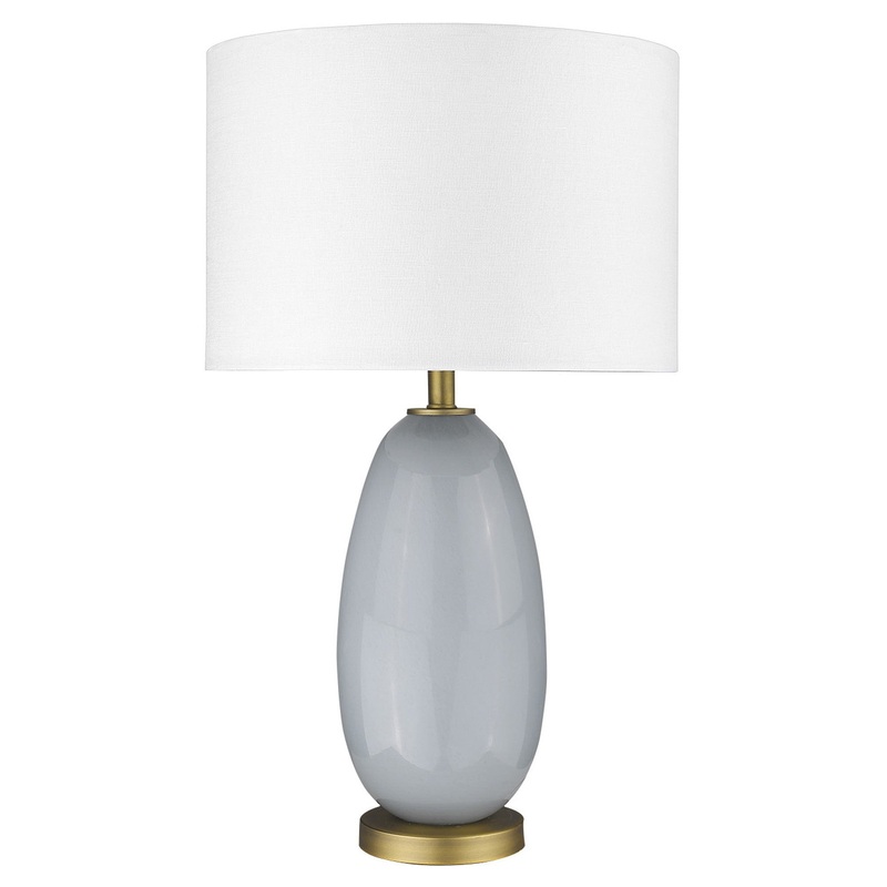 Trend Home 1-Light Brass Table Lamp By Homeroots - 399171