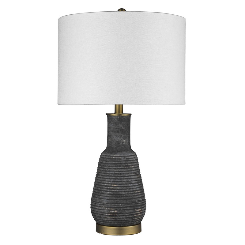 Trend Home 1-Light Brass Table Lamp By Homeroots - 399180