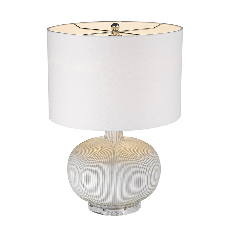 Trend Home 1-Light Polished Nickel Table Lamp By Homeroots - 399160